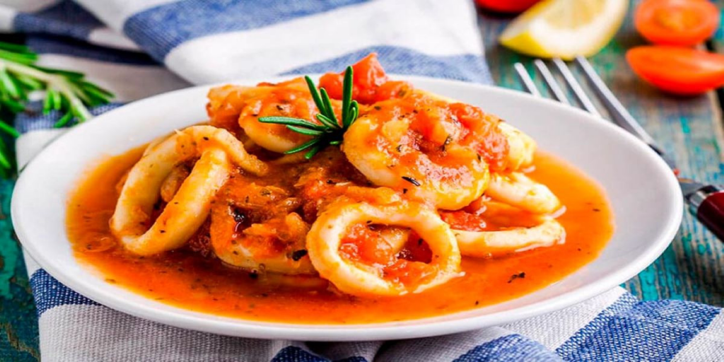 Calamares en salsa