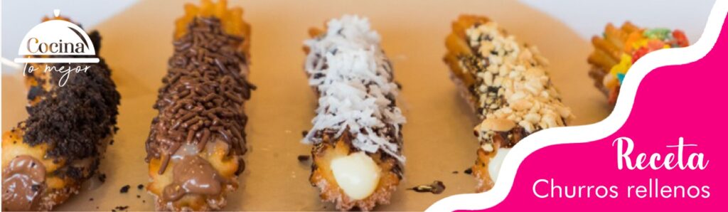 Churros rellenos b